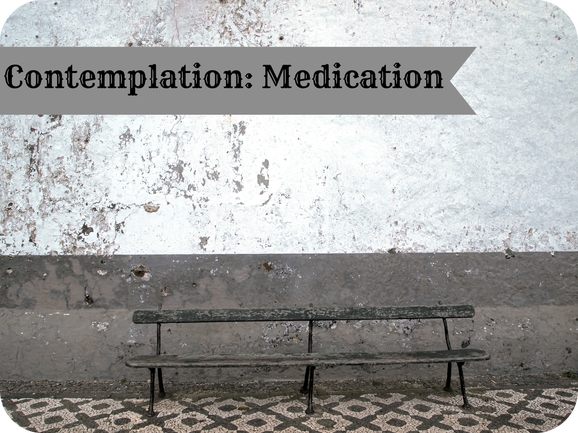 Contemplation regarding Medication for Depression and Anxiety